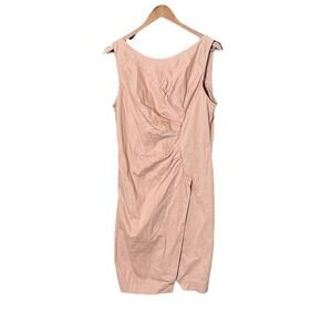 Hoss Intropia Sheath‎ Dress Nude Pink Coral Business Cocktail Party Dress 42
